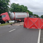 Śmiertelny wypadek na DK32 - Wypadek Pław