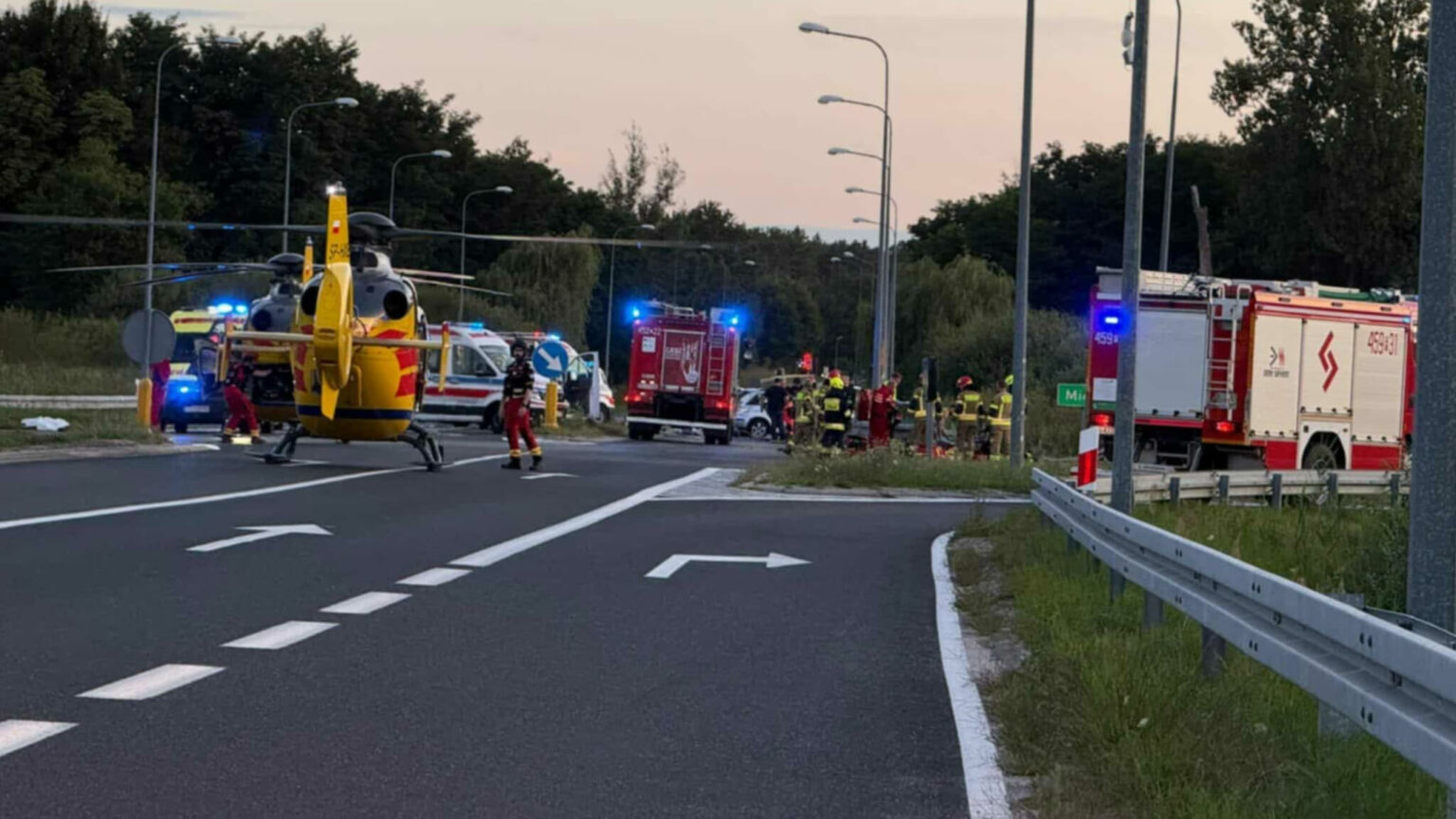 Wypadek Lubsko - Wypadek DW289