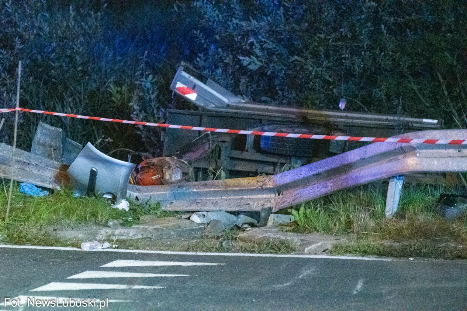 Wypadek Lubsko - Wypadek DW289