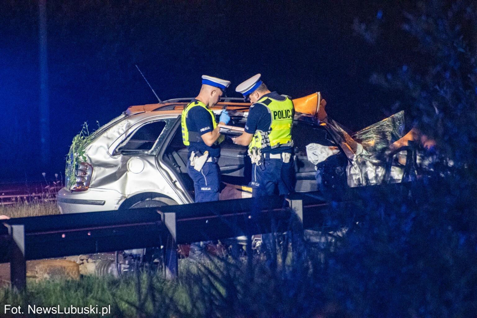 Wypadek Lubsko - Wypadek DW289