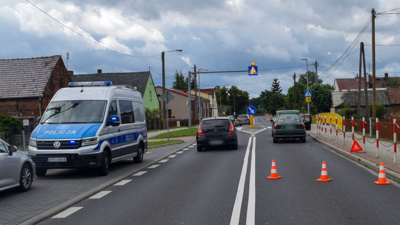 Wypadek Nowa Sól - Wypadek na DW297