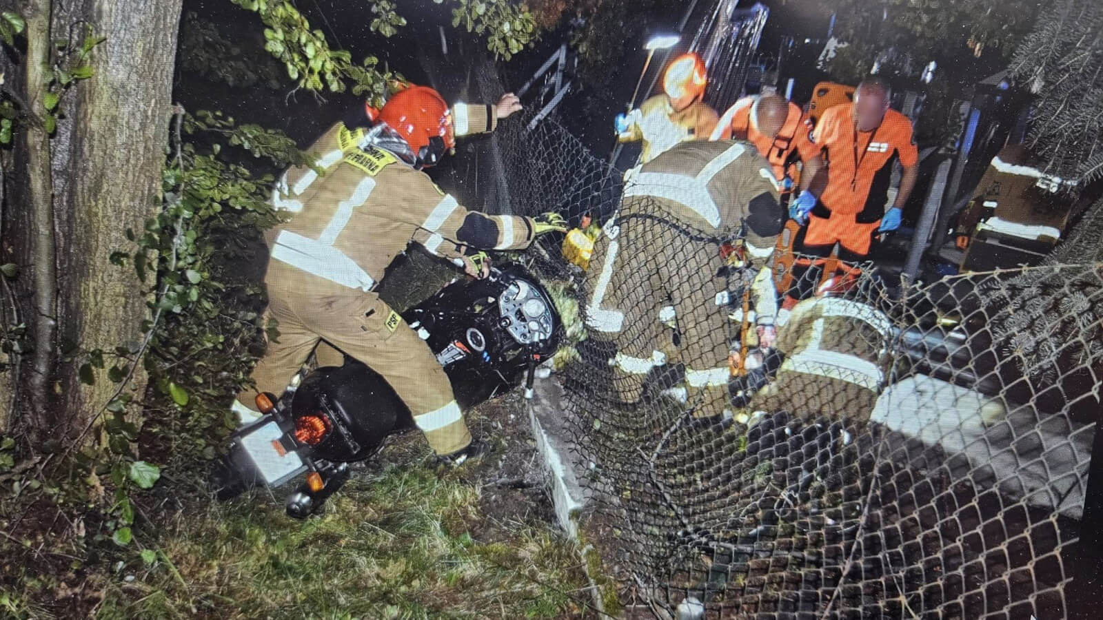 Wypadek Zielona Góra - Wypadek Płoty