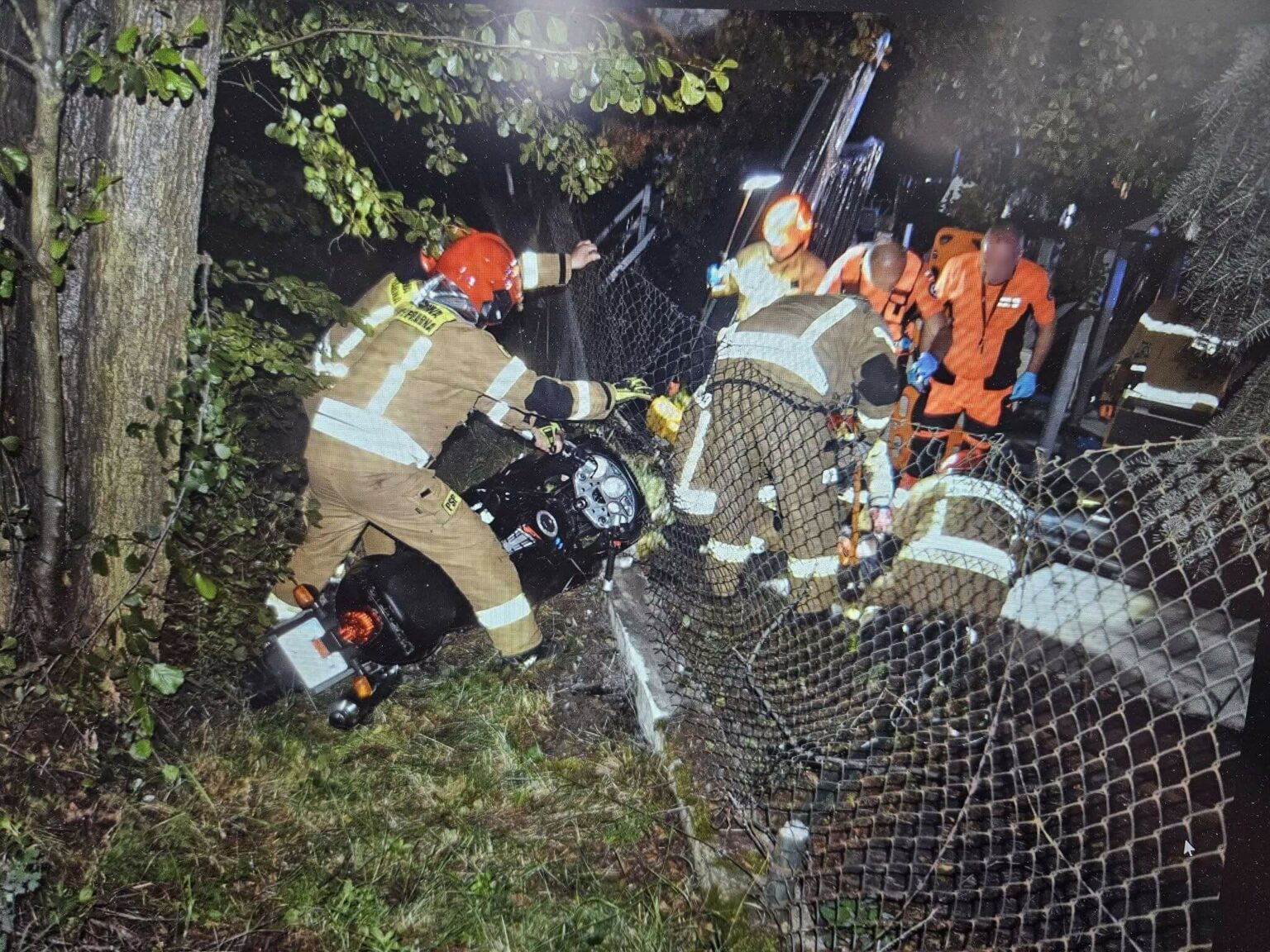 Wypadek Zielona G&oacute;ra - Wypadek Płoty