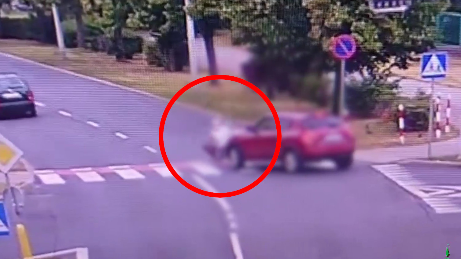 Wypadek Zielona Góra - Potrącenie Zielona Góra