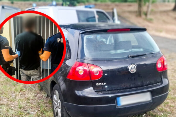 Złodziej roku zasnął w kradzionym samochodzie. Obudzili go policjanci Ukradł auto w Niemczech - Złodziej zasnął w aucie