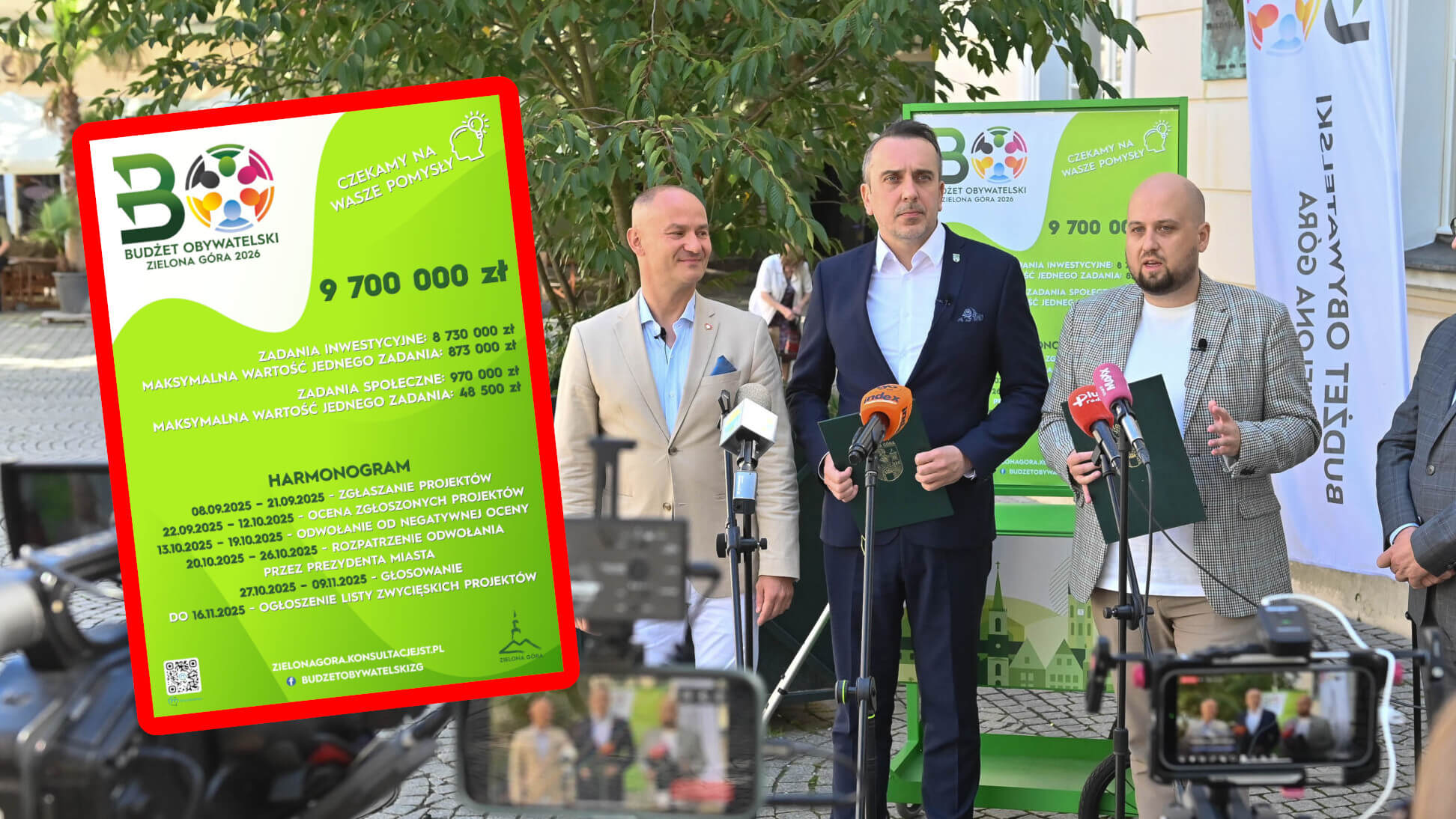 Budżet Obywatelski Zielona Góra 2026 - Rekordowy budżet obywatelski