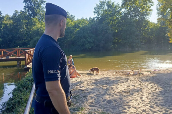 Dzika Ochla pod lupą policji. Patrole po tragedii w Zielonej Górze Dzika Ochla Zielona Góra - Policja Zielona Góra