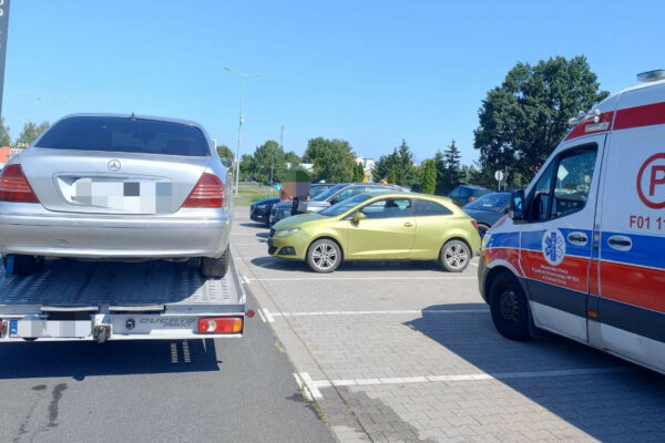 Kolizja Zielona Góra - sprawca nie miał prawa jazdy