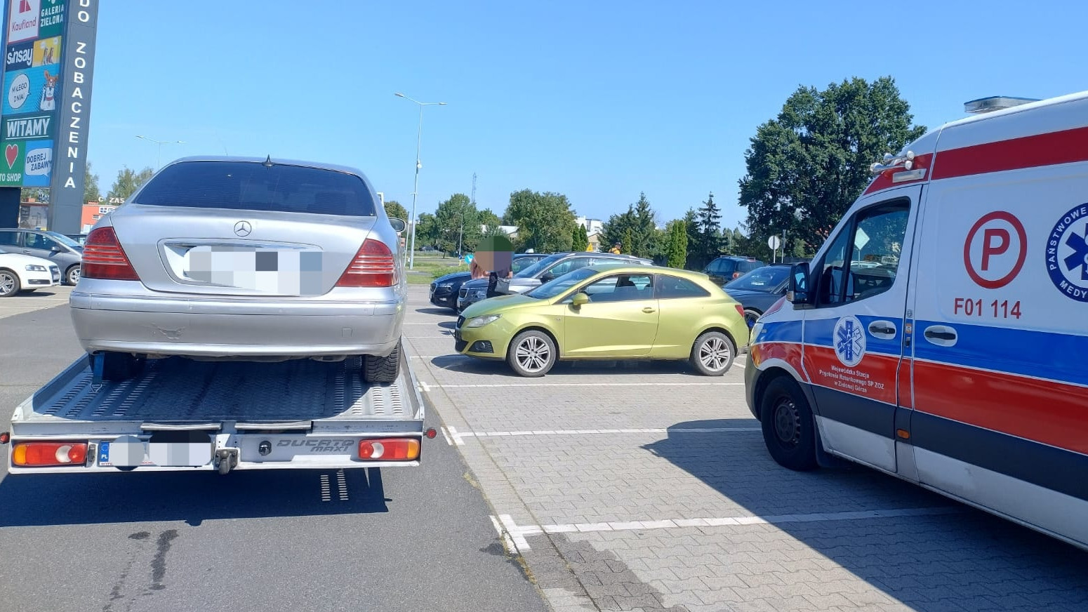 Kolizja Zielona Góra - sprawca nie miał prawa jazdy