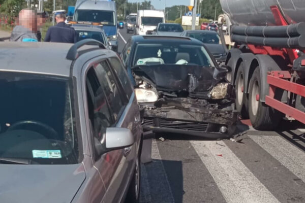 Kolizja Zielona Góra - Trasa Północna Zielona Góra