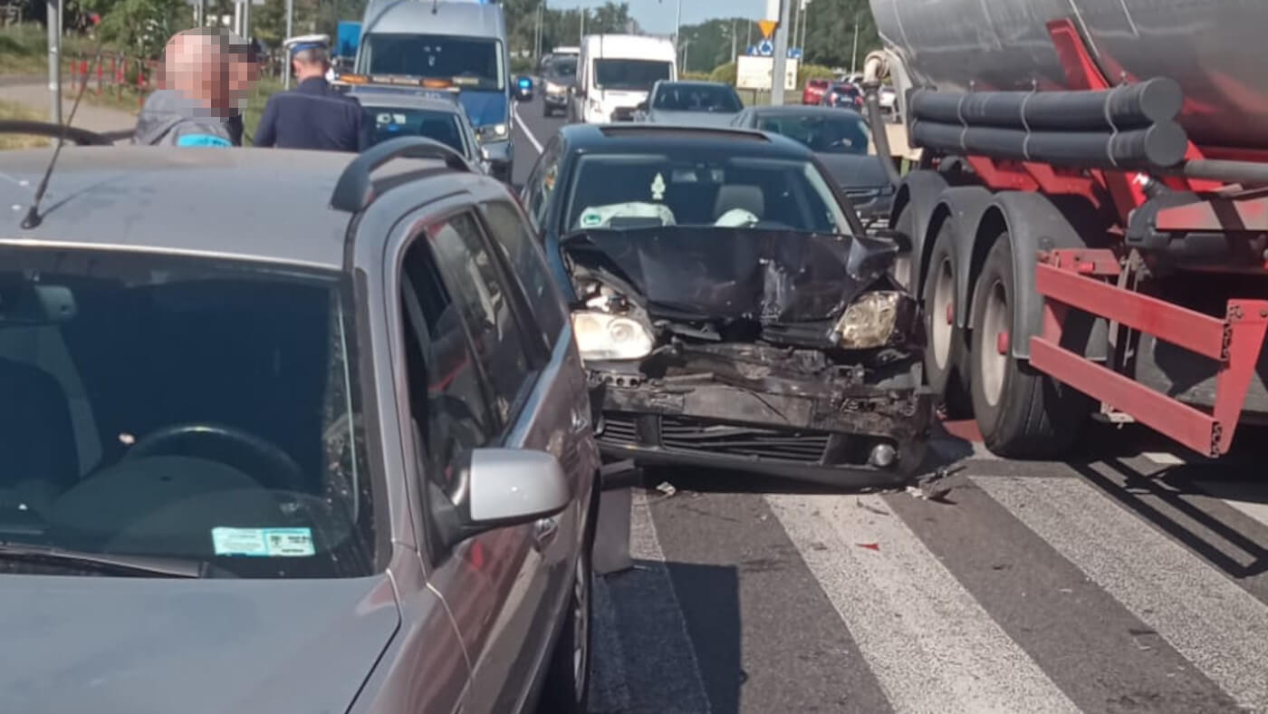 Kolizja Zielona Góra - Trasa Północna Zielona Góra