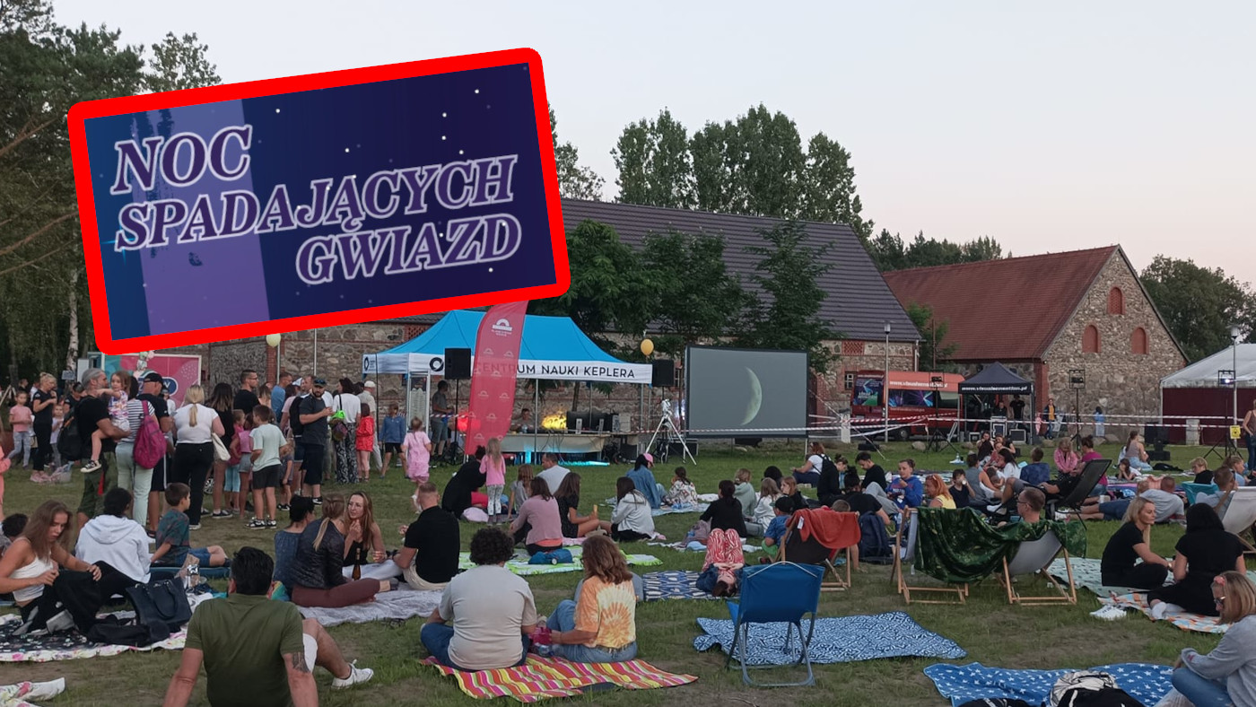 Noc spadających gwiazd Zielona Góra 2025
