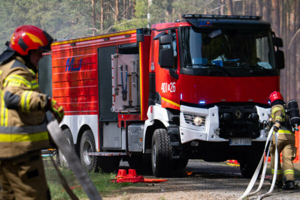 Nowe samochody gaśnicze - Straż pożarna Lubuskie