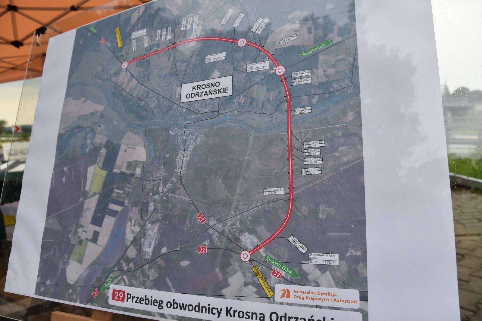 Obwodnica Krosna Odrzańskiego - Budowa obwodnicy DK29