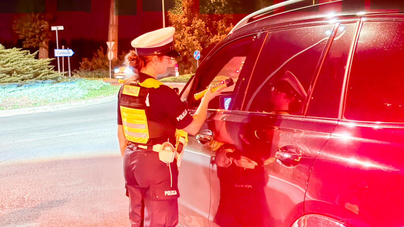 Nocna akcja policji – Pijani kierowcy Gorzów Wielkopolski