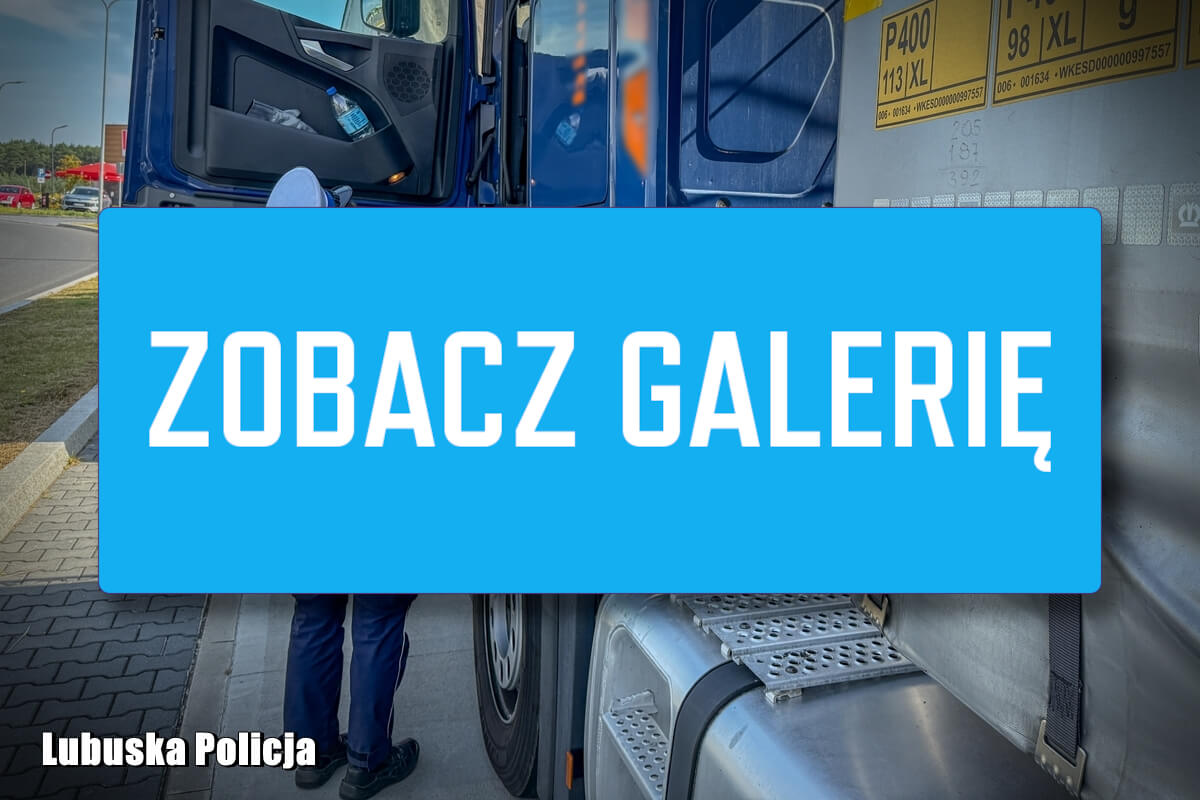 Policyjny dron S3 - Mandaty kierowcy ciężarówek