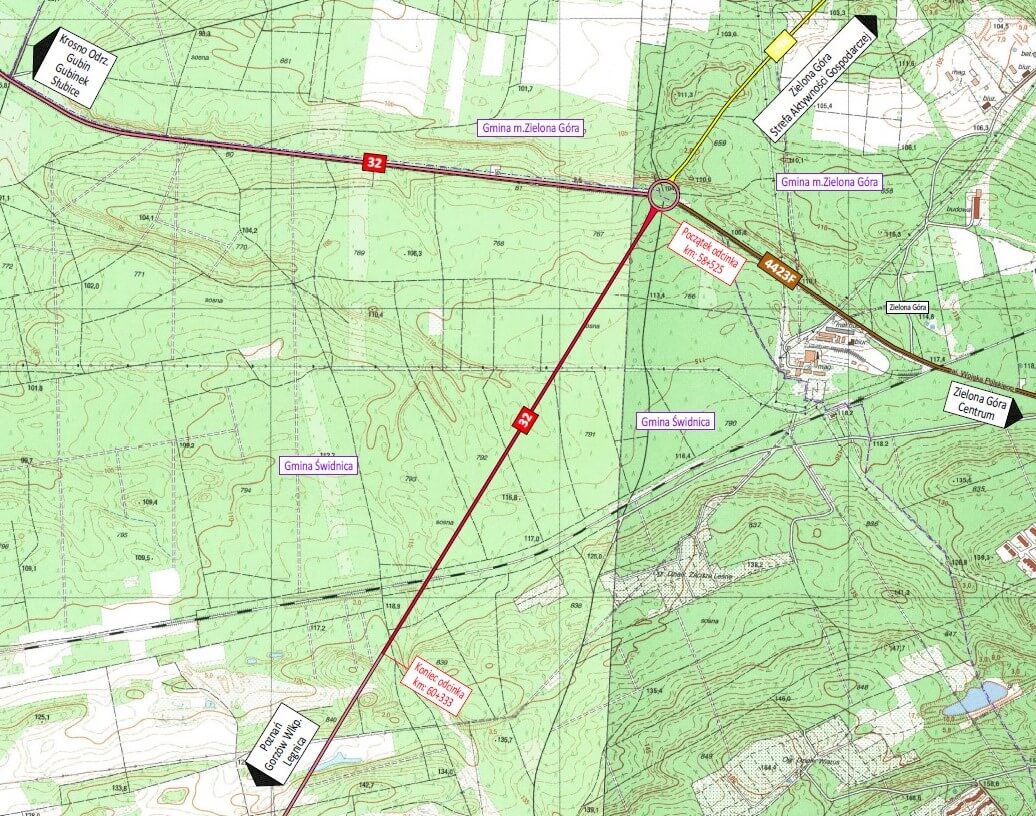 Przebudowa DK32 - GDDKiA Zielona Góra