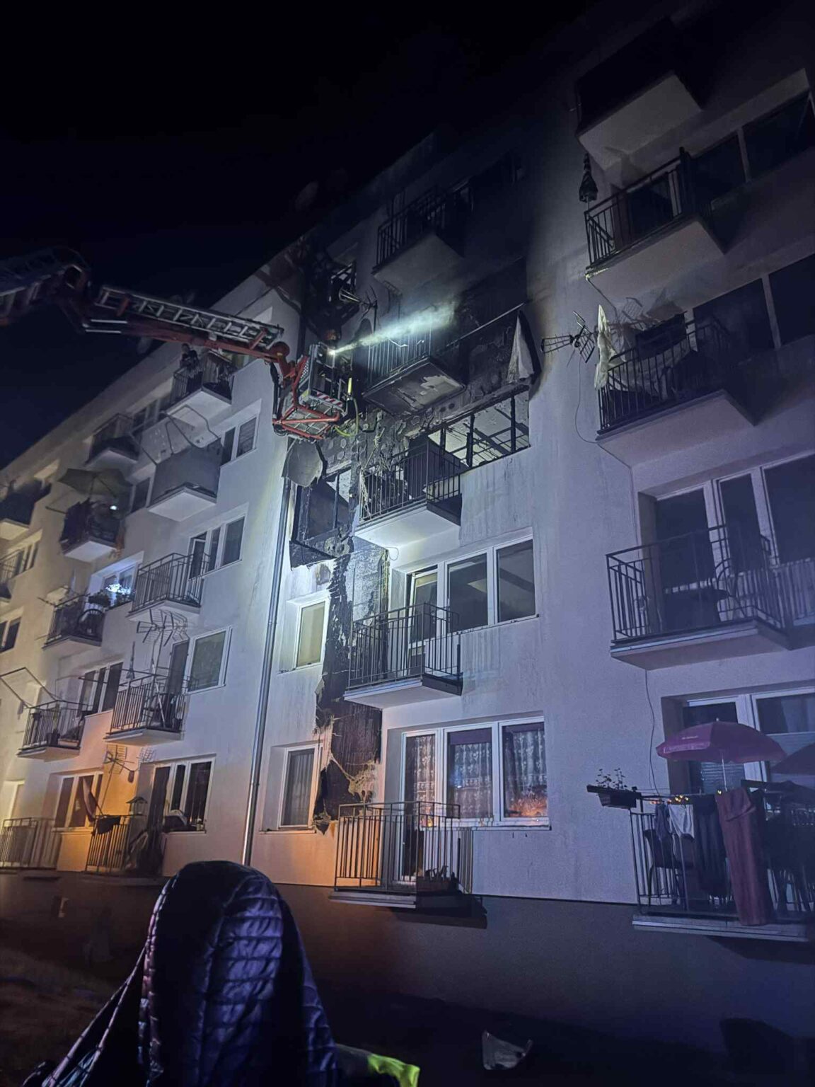 Wybuch gazu Kęszyca Leśna - Pożar Międzyrzecz