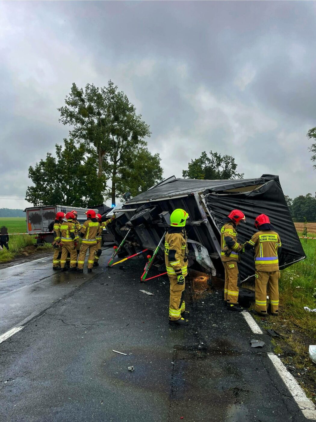 Wypadek na DK24 - Wypadek Przytoczna