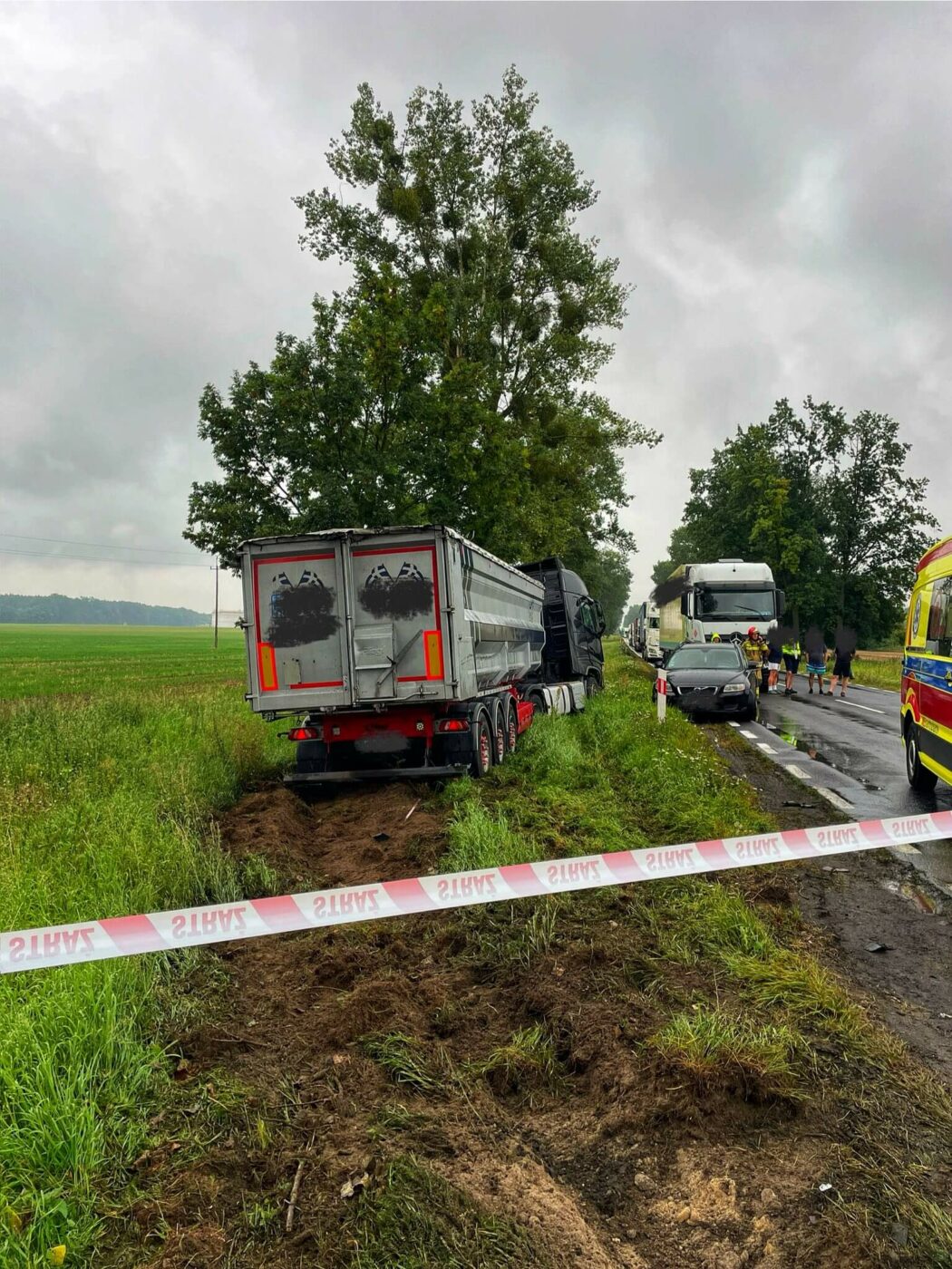 Wypadek na DK24 - Wypadek Przytoczna