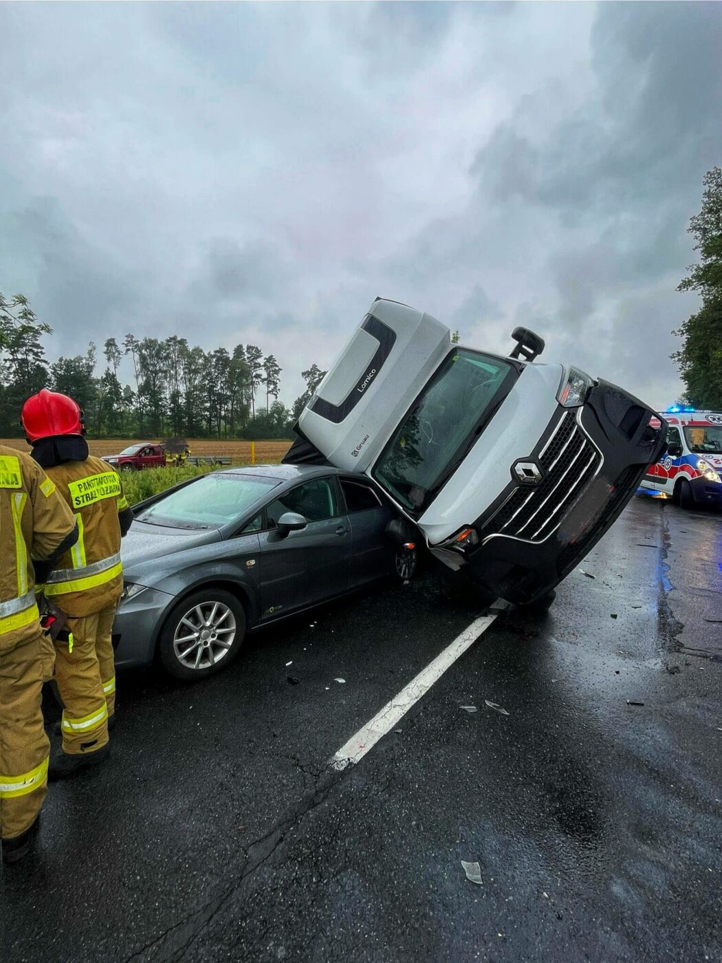 Wypadek na DK24 - Wypadek Przytoczna