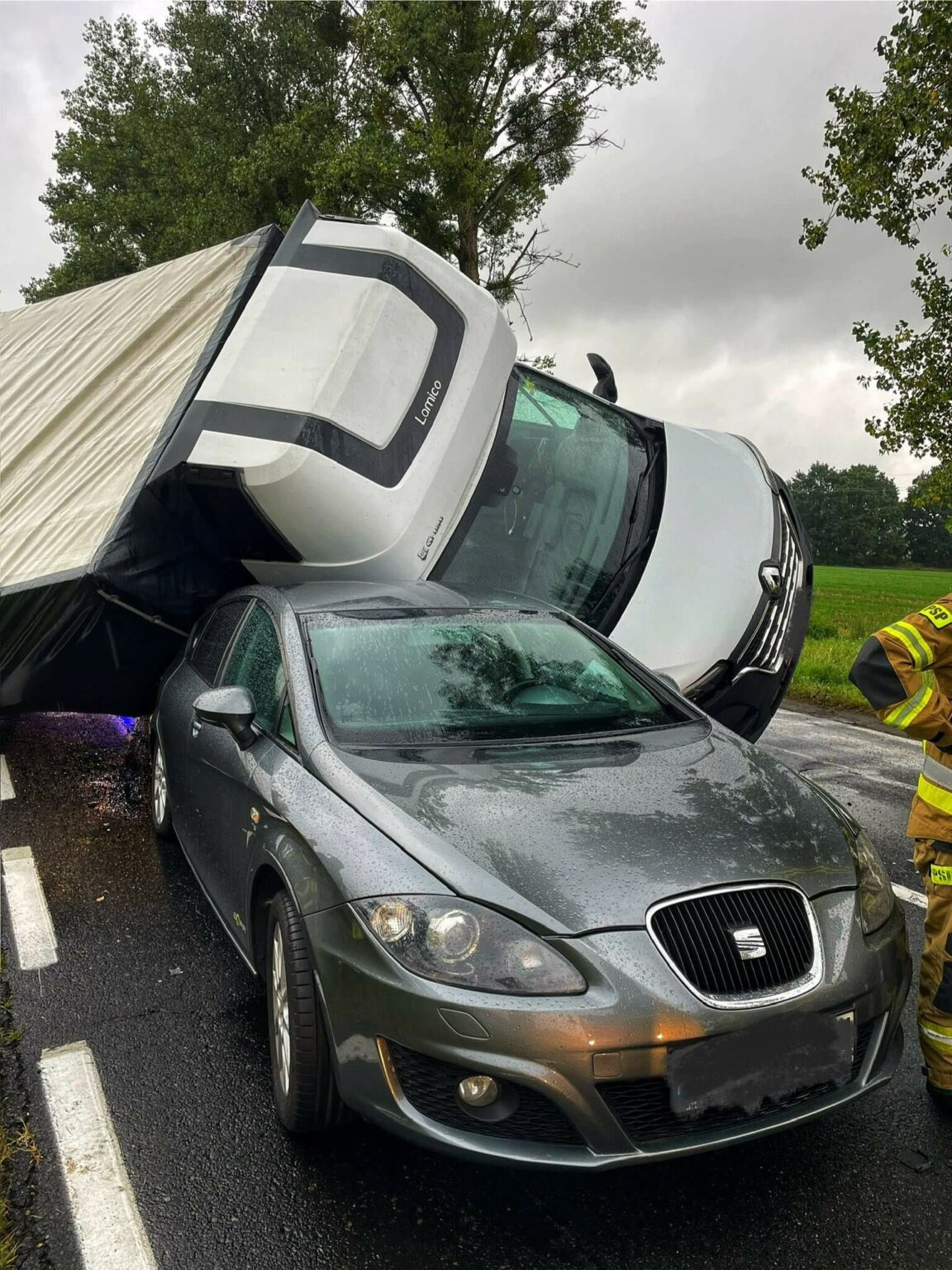 Wypadek na DK24 - Wypadek Przytoczna