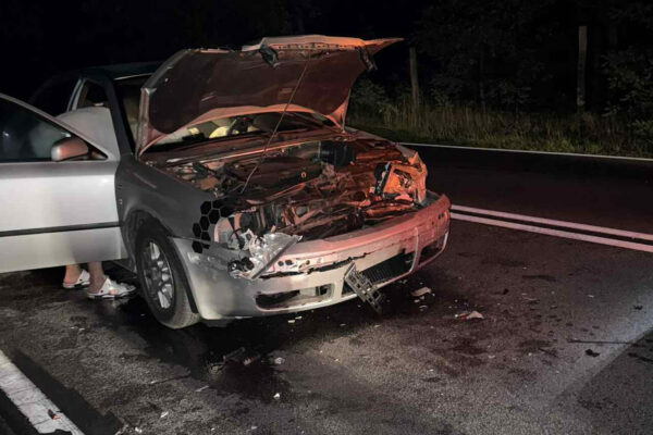 Zderzenie na DK27 - Wypadek Nowogród Bobrzański
