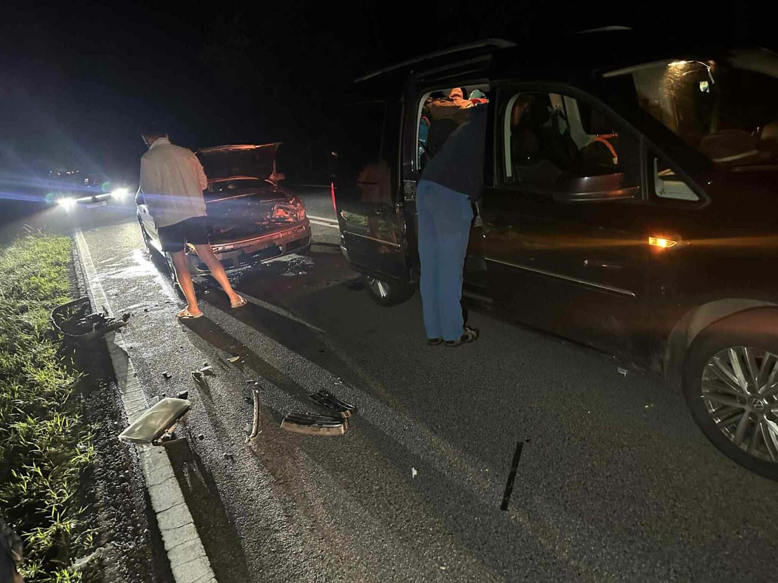 Zderzenie na DK27 - Wypadek Nowogr&oacute;d Bobrzański