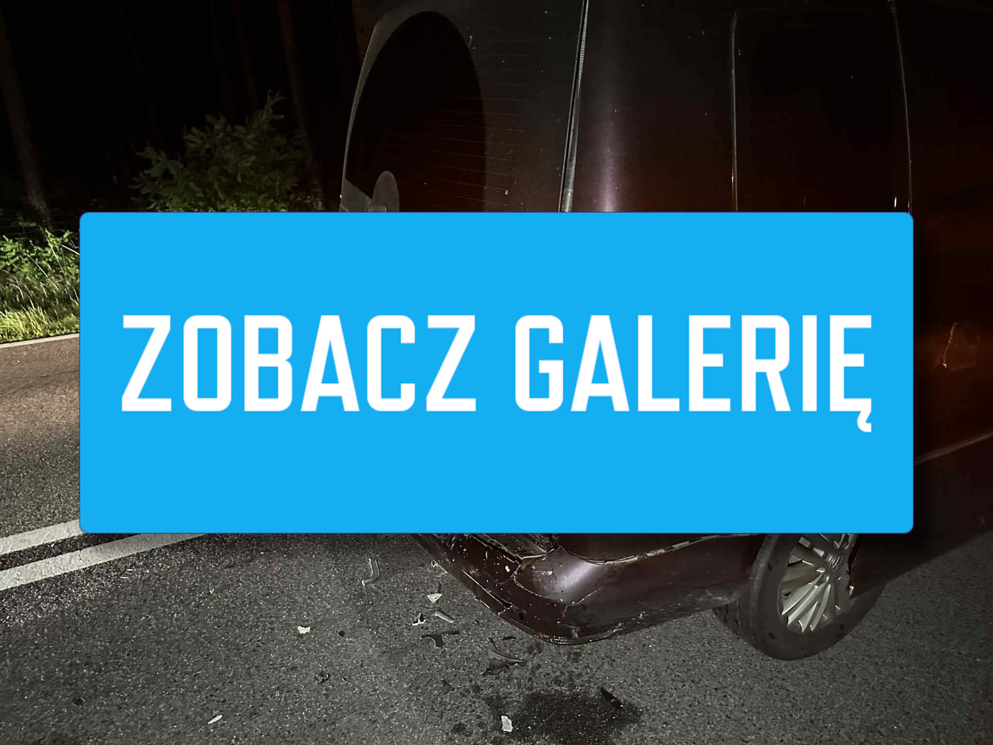 Zderzenie na DK27 - Wypadek Nowogród Bobrzański