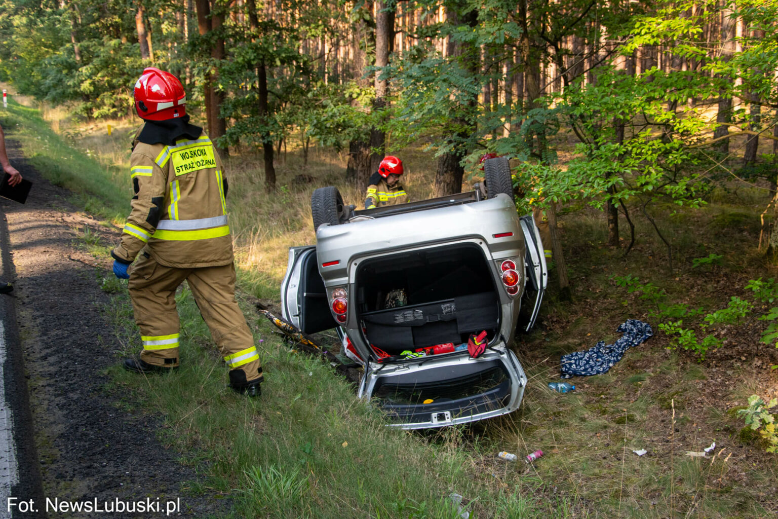 Wypadek na DK27 - Wypadek Nowogr&oacute;d Bobrzański