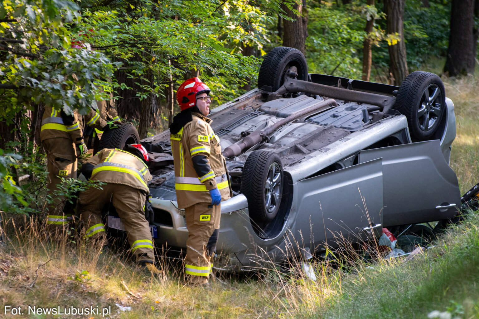 Wypadek na DK27 - Wypadek Nowogr&oacute;d Bobrzański