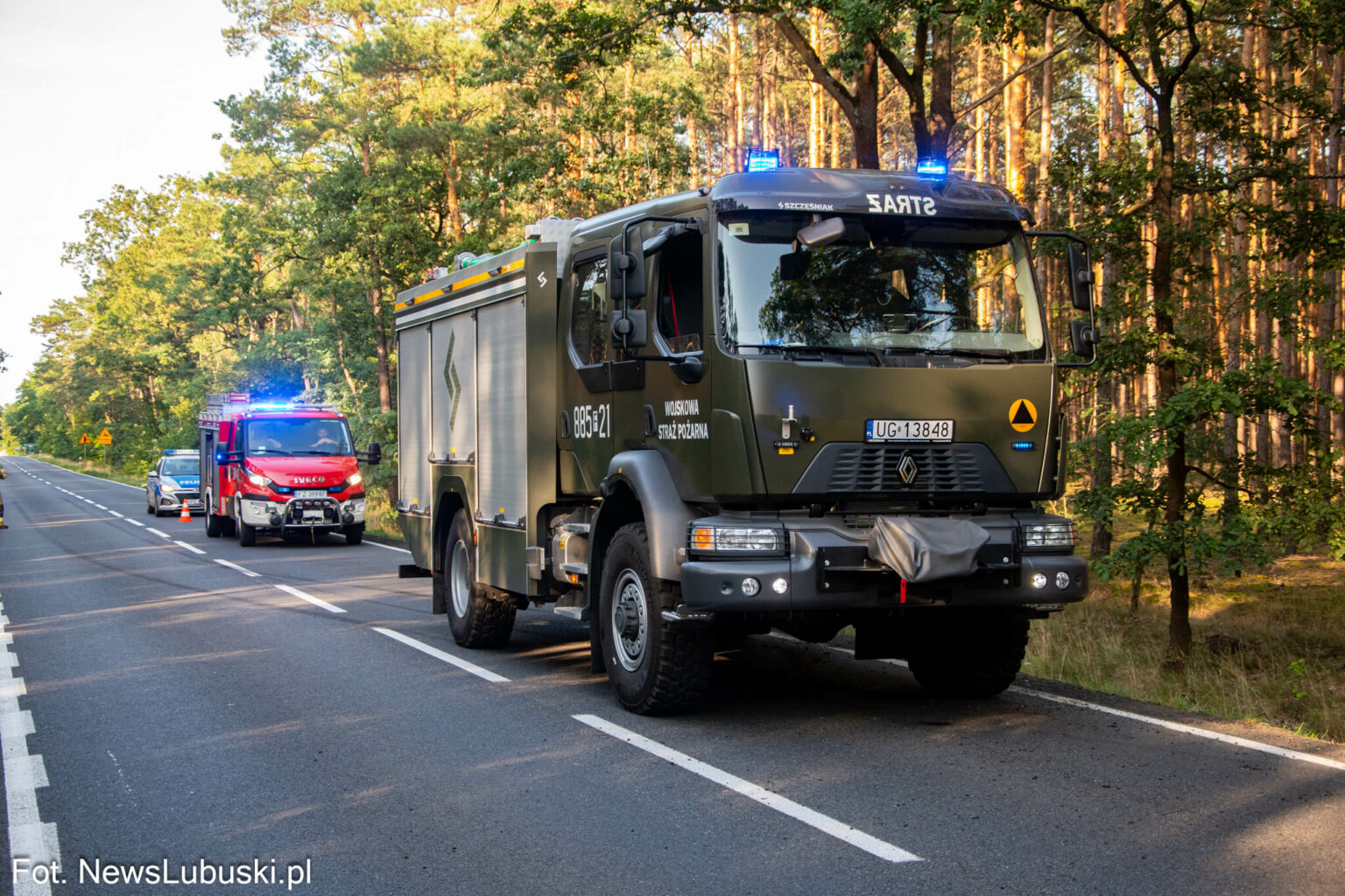 Wypadek na DK27 - Wypadek Nowogr&oacute;d Bobrzański
