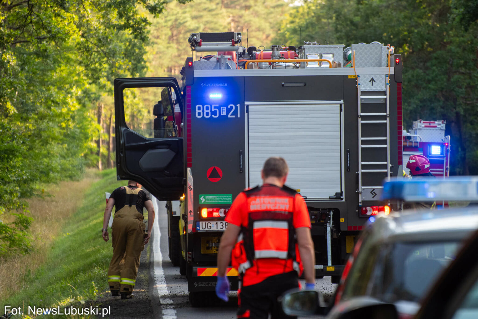 Wypadek na DK27 - Wypadek Nowogr&oacute;d Bobrzański