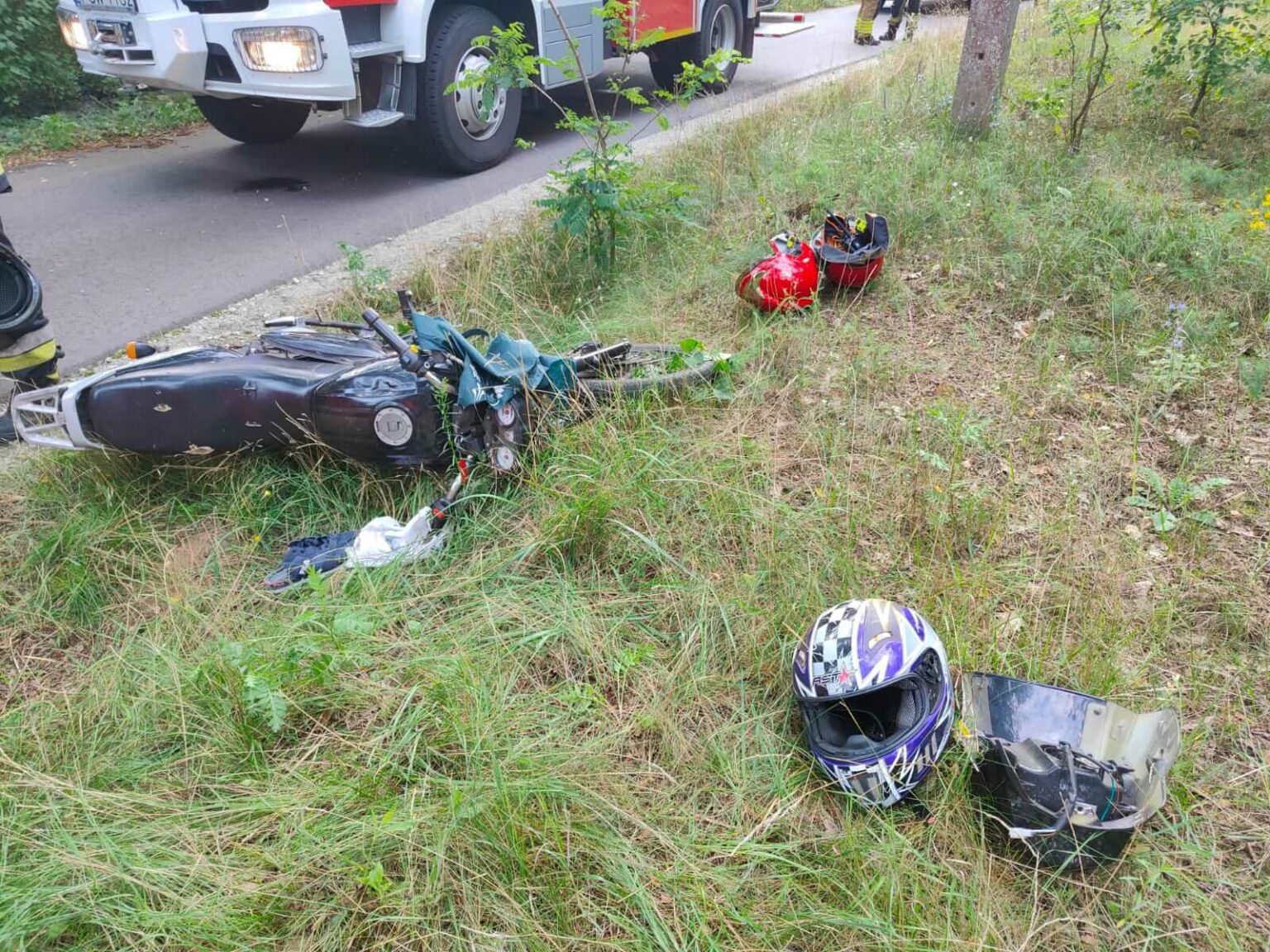 Wypadek Gorz&oacute;w Wielkopolski - Wypadek Orzelec