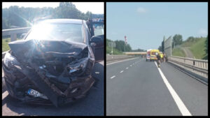 Wypadek na S3 - Wypadek Zielona Góra Sulechów
