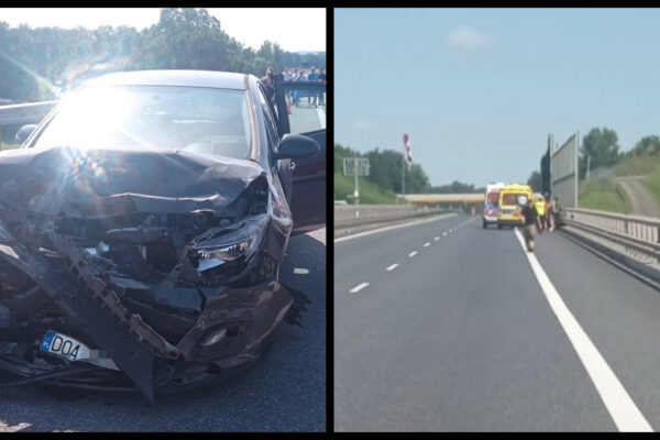 Wypadek na S3 - Wypadek Zielona Góra Sulechów