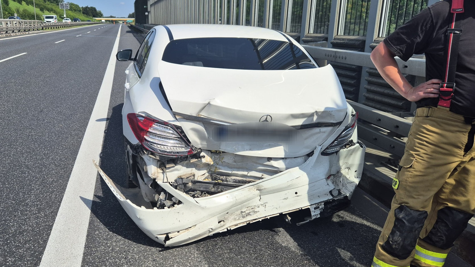 Korek na S3 - Wypadek na S3 Zielona Góra