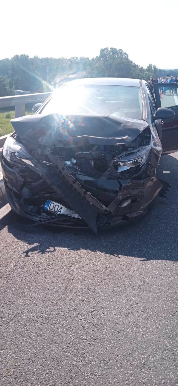 Wypadek na S3 - Wypadek Zielona G&oacute;ra Sulech&oacute;w