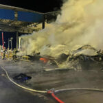 Wypadek na A2 - Wypadek A2 tir pożar