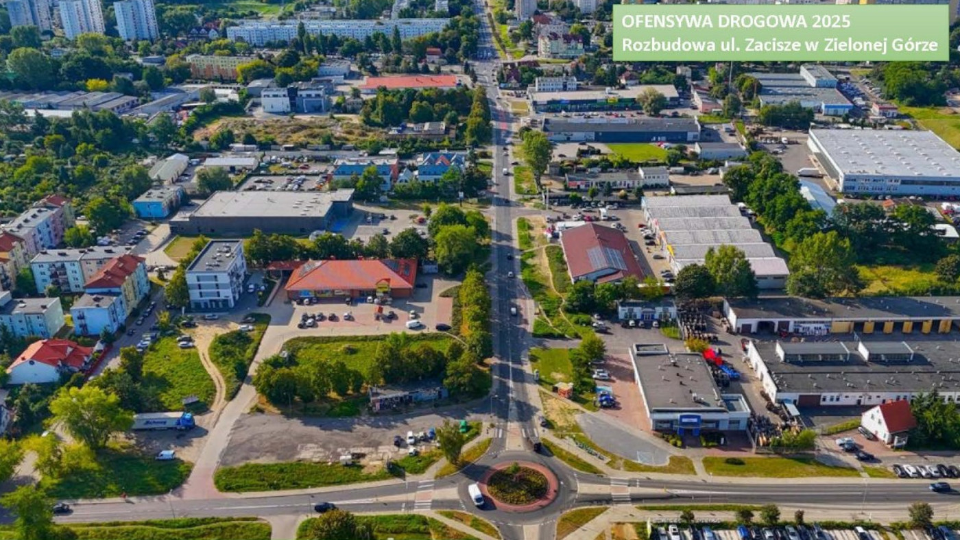 Remont Zacisze Zielona Góra - Utrudnienia Zielona Góra
