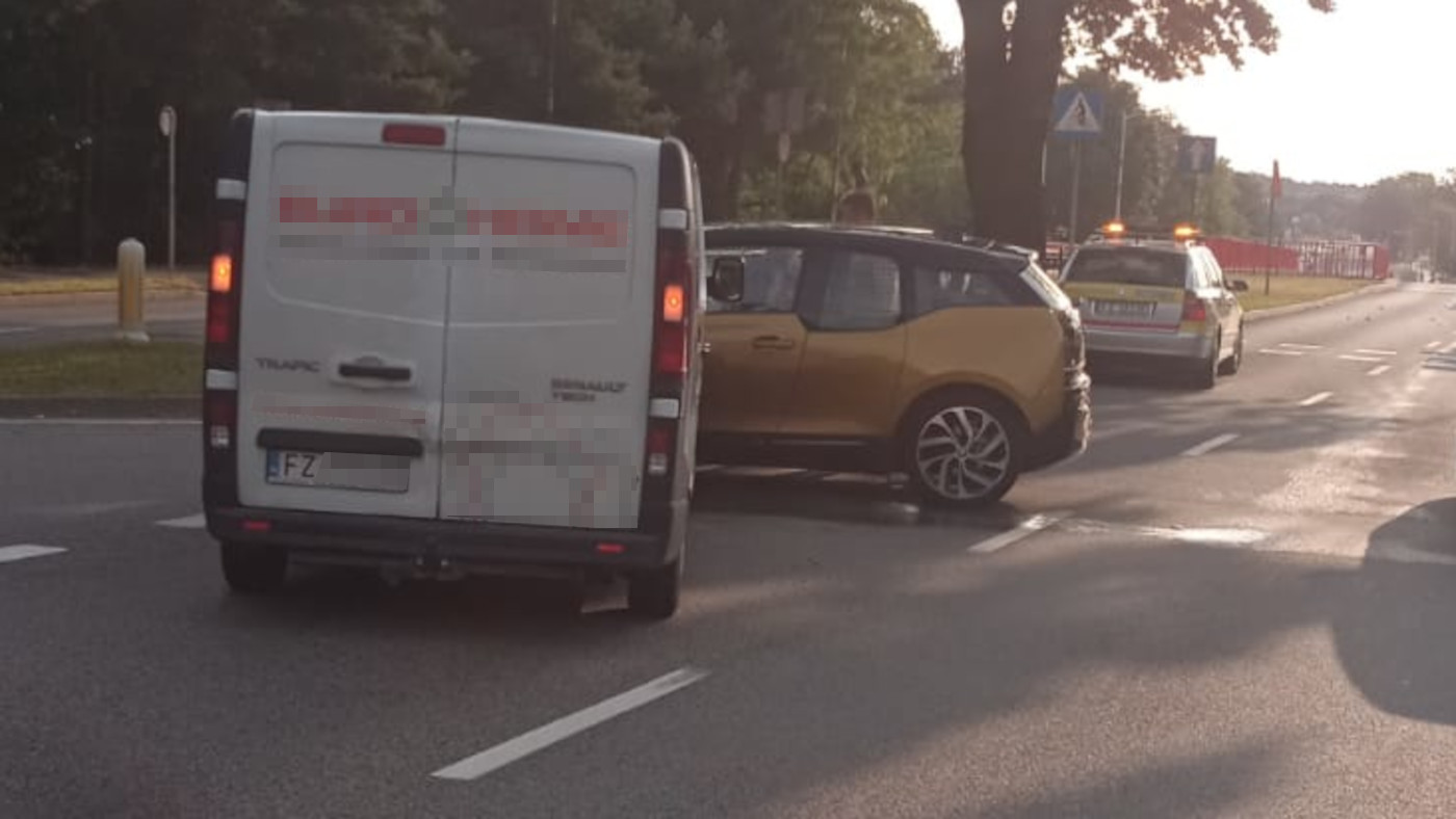 Kolizja Zielona Góra – Wypadek Zielona Góra