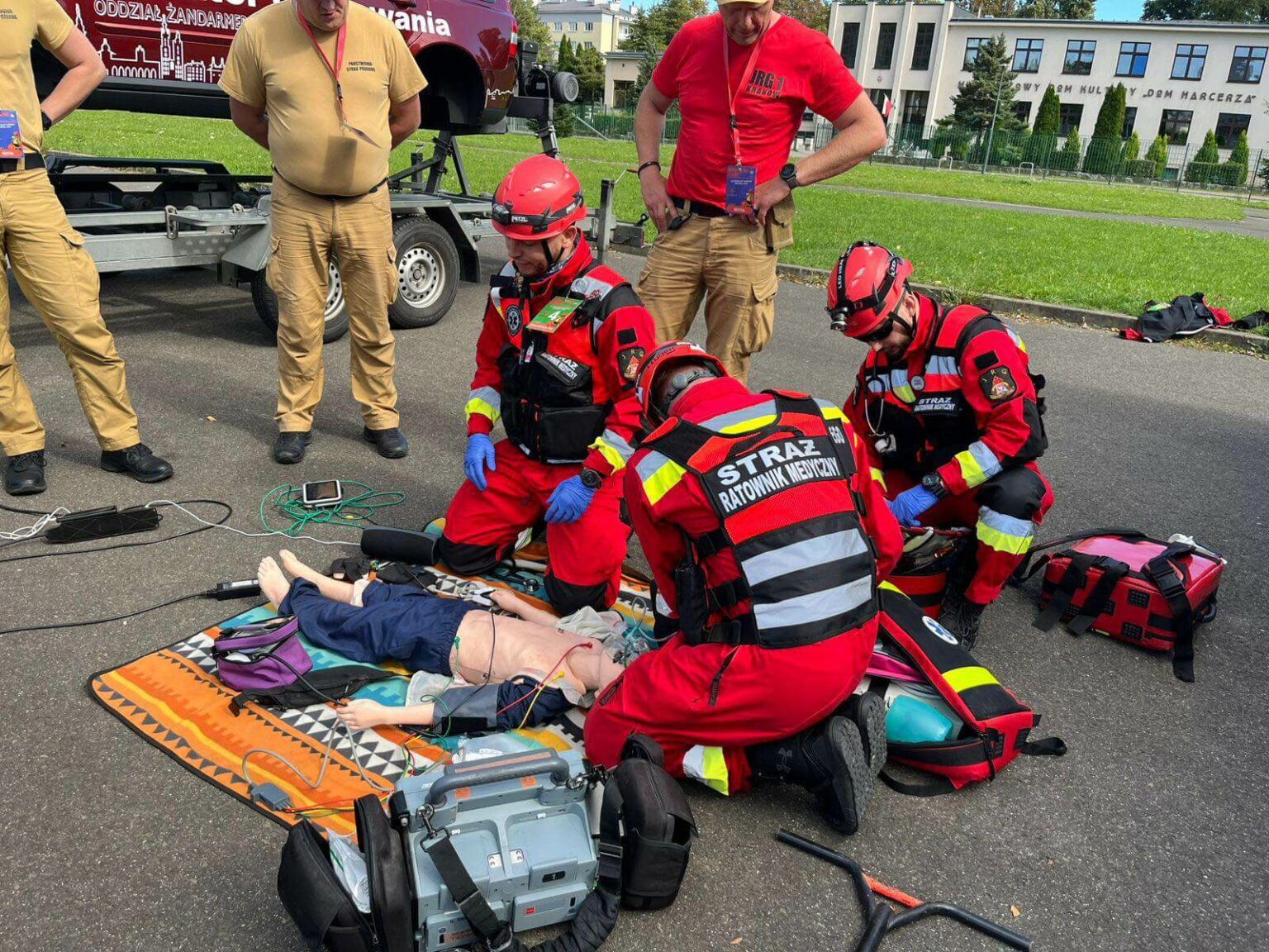 LubuscyStrazacyZawodyKrakow20.09.25_3 Zawody ratownictwa PSP - Lubuscy strażacy