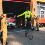 Łukasz Jęcz Strażak z Zielonej Góry - Bicyklem dookoła Polski dla Emilka Jęcz
