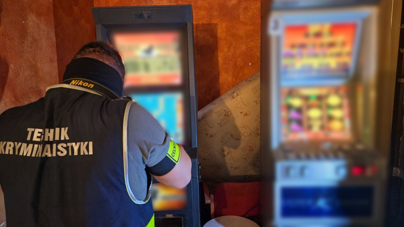 Nielegalne kasyno Krosno Odrzańskie - Policja Krosno Odrzańskie