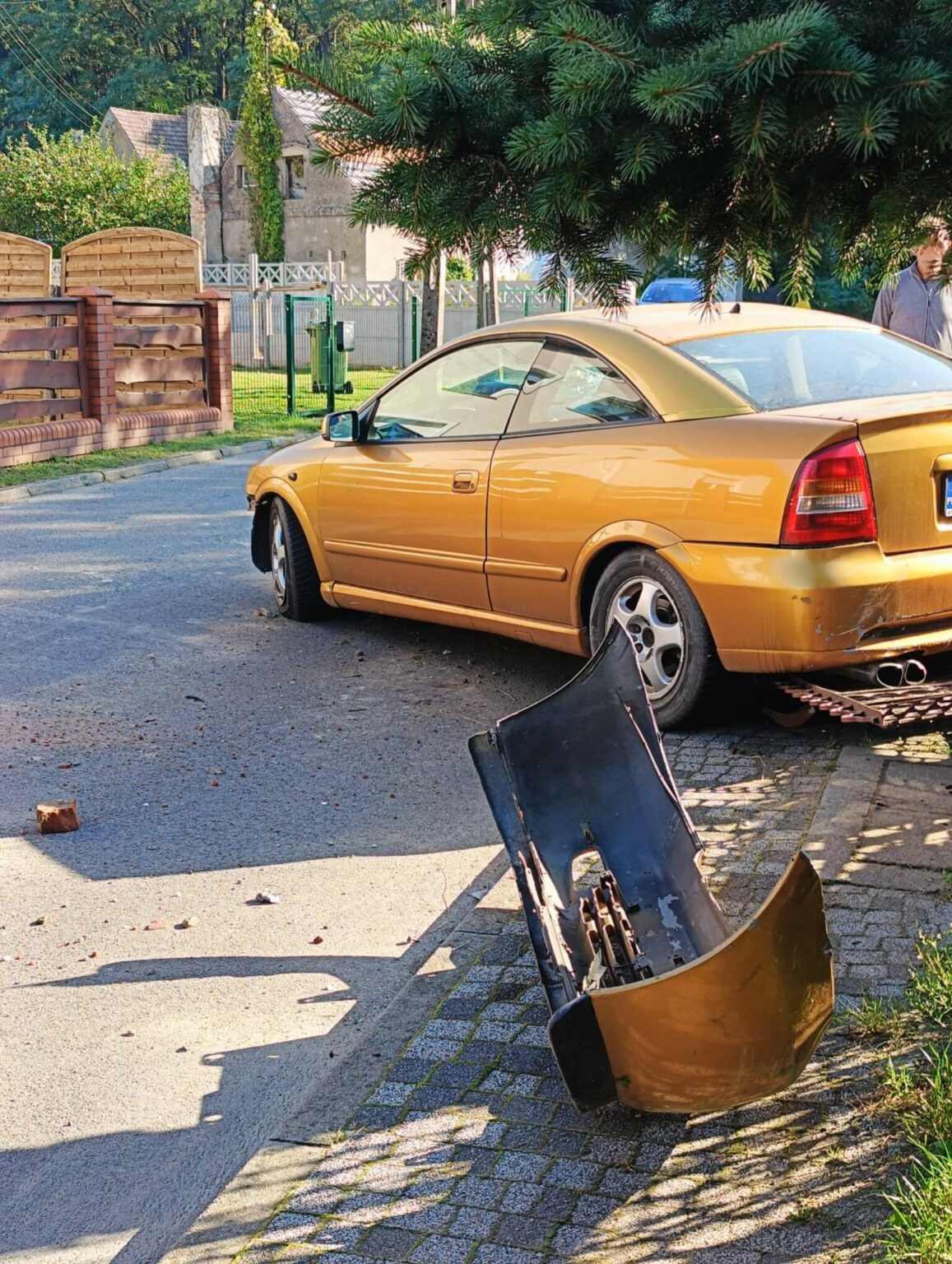 Pijany kierowca Zielona G&oacute;ra - Kolizja Zielona G&oacute;ra