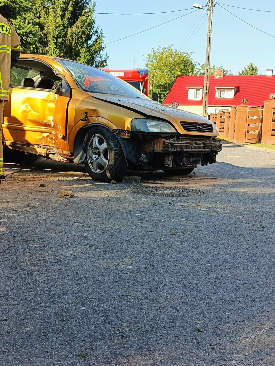 Pijany kierowca Zielona G&oacute;ra - Kolizja Zielona G&oacute;ra