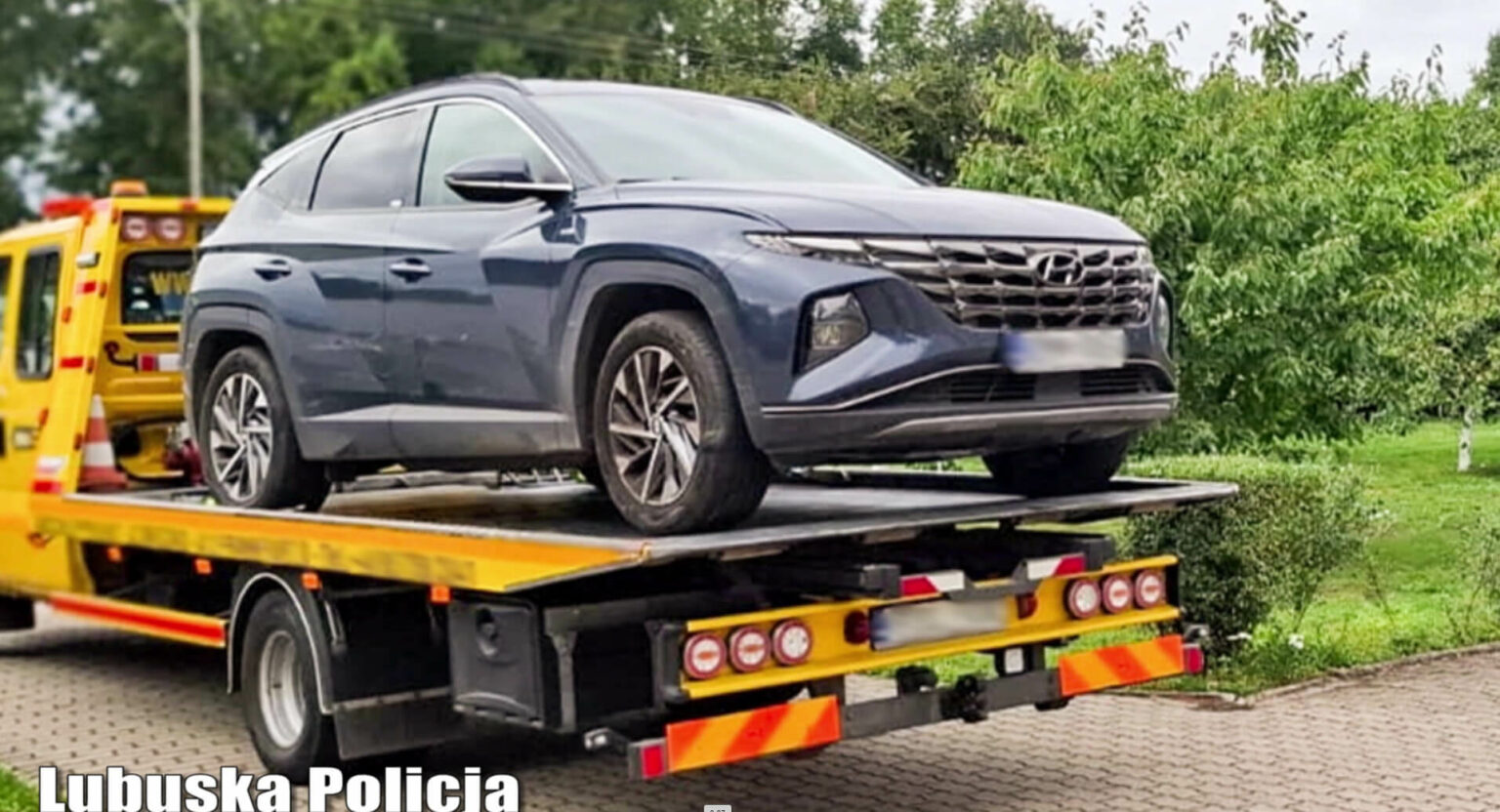 Pościg Słubice - Auto skradzione w Niemczech