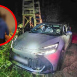 Pościg przy granicy z Niemcami Toyota CHR