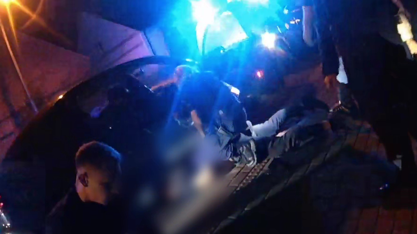 Pościg Zielona Góra - Nagranie policji Zielona Góra