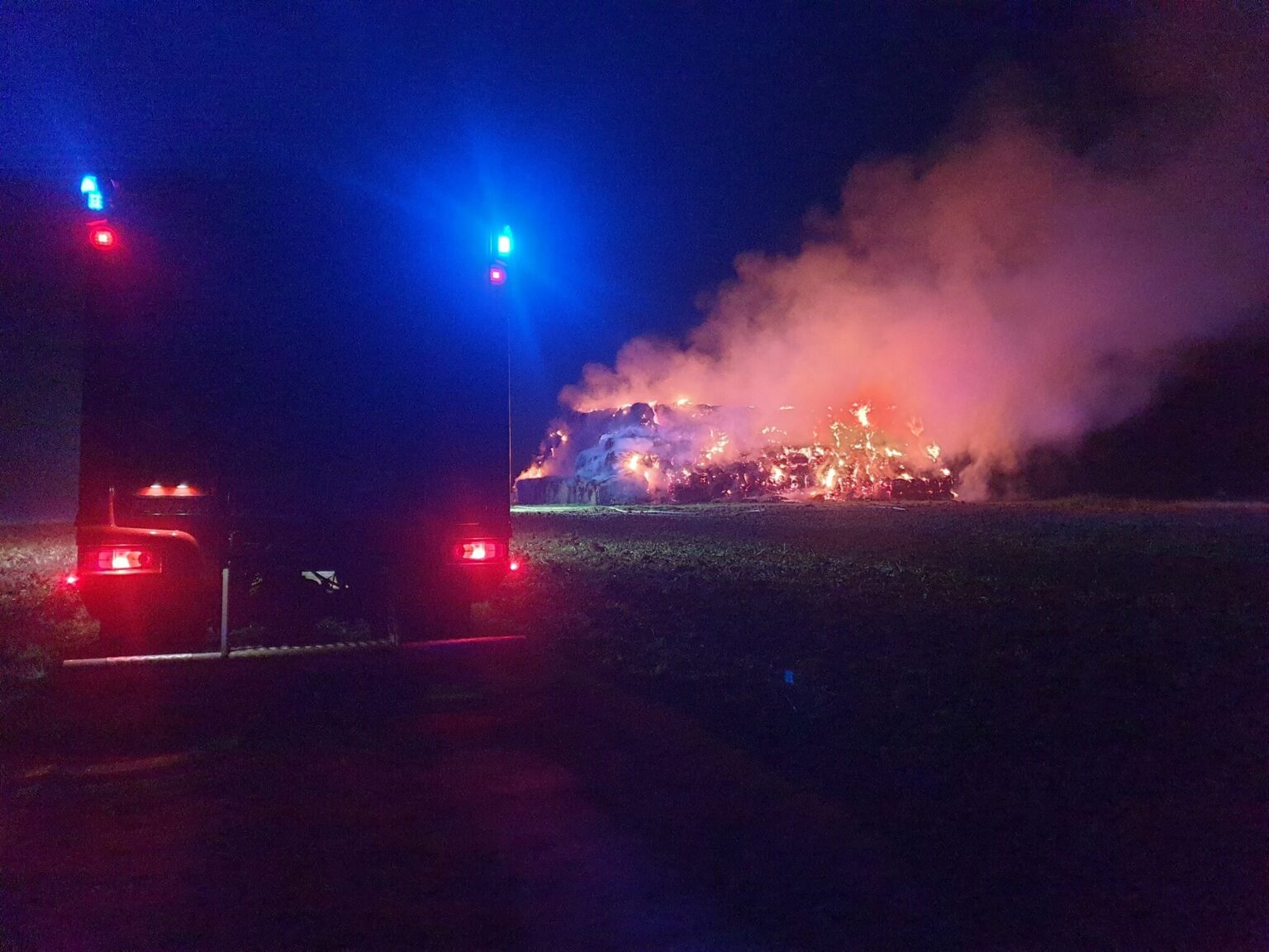 Pożar Klenica - straż pożarna Sulech&oacute;w